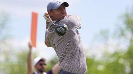 Mitchell shoots 61 for one-shot lead at Truist Championship