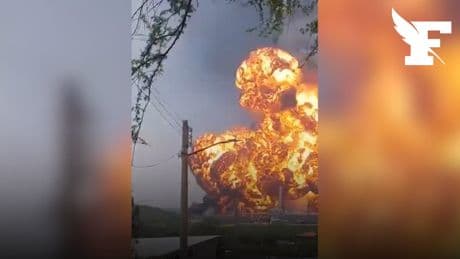 Mexique : l’impressionnante explosion d’une distillerie de diesel