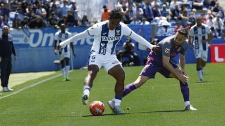 El Leganés salva su primer matchball y pone patas arriba la permanencia