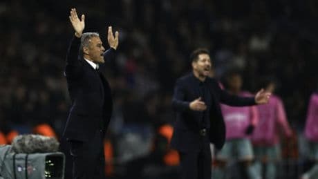 PSG - Atleti, siete meses después en Los Ángeles: las diferencias para el enésimo episodio entre Luis Enrique y Simeone