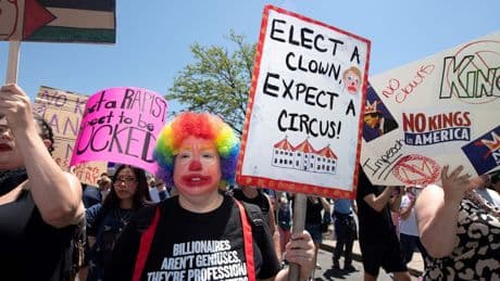 USA: Landesweite „No Kings“-Proteste gegen Trump