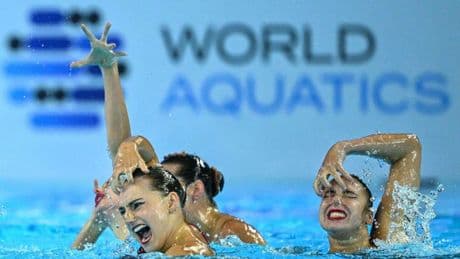 España, bronce mundial en la rutina libre de equipos
