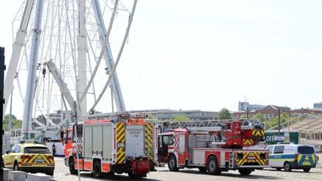 Unfall in Bremen - Mann stürzt von Riesenrad 40 Meter in den Tod