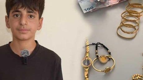 14 yaşındaki Ömer çöpte servet buldu! ‘Altınları görünce çok şaşırdım’
