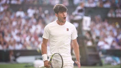 Alcaraz, cada vez más serio: supera a Struff y alcanza los octavos de Wimbledon