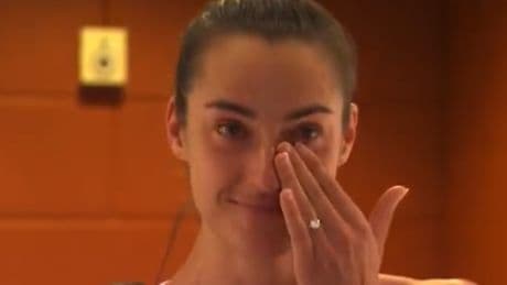 Roland-Garros : Caroline Garcia en pleurs avant d’entrer sur le court pour ses adieux au tournoi