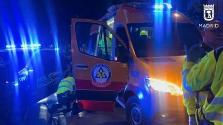 Un herido en estado grave tras ser atropellado por un vehículo VTC en Madrid