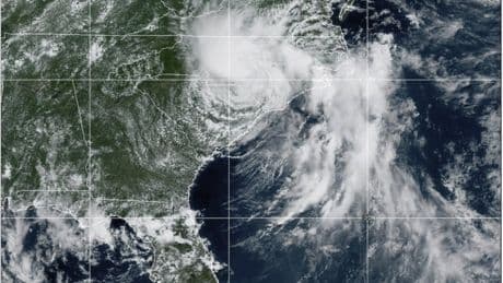 Chantal weakens to a tropical depression but raises concerns of flash flooding in North Carolina