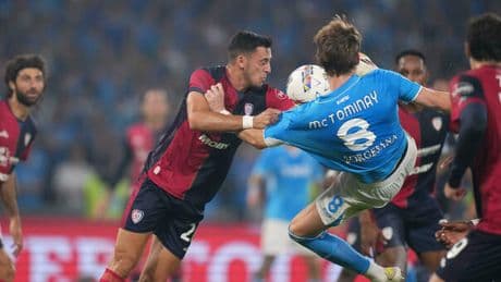 Napoli-Cagliari 2-0, le pagelle: McTominay (8,5) segna il gol dello scudetto, Lukaku (8) spegne le speranze dell'Inter