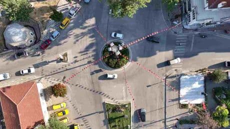 Yenişehir’in en kritik kavşak noktası modern bir dönel kavşakla yeniden düzenleniyor