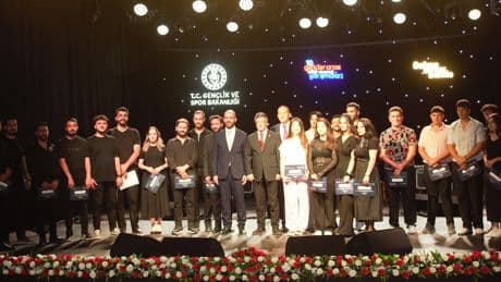 10. Gençlik Kültür ve Sanat Yarışmaları'nda renkli anlar