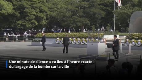 Japon : les images de la commémoration des 80 ans du bombardement d’Hiroshima