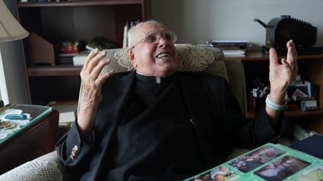 At 100, this globetrotting Catholic priest still bakes pies, enjoys opera and performs daily Mass