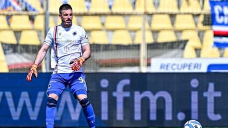 Catanzaro-Sampdoria, le immagini dal campo di gioco