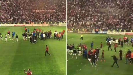 Elazığspor - Vanspor FK maçı tatil edildi