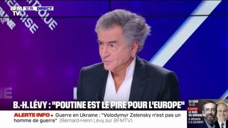 Trêve en Ukraine: "Une mascarade destinée probablement au public américain", estime Bernard-Henri Lévy