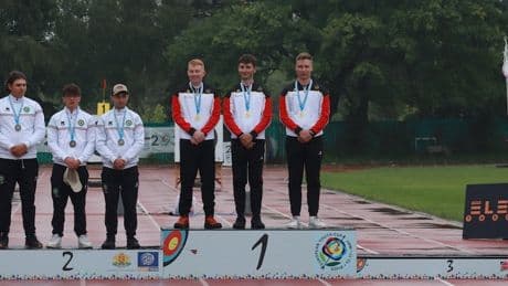 Fitarco -Youth Cup: argento a squadre per Aloisi e Tosco