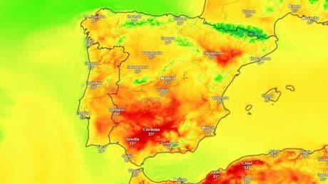 Un acordeón térmico dejará un ascenso de temperaturas para el fin de semana y tiempo inestable otra vez a partir del lunes