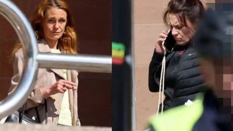 Women caught performing sex act in shop doorway during school run