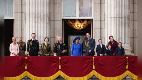 VE Day in London: Royal Family zeigt sich auf dem Palastbalkon