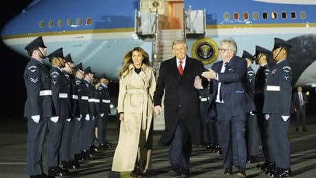 Vereinigtes Königreich: Donald Trump trifft zu Staatsbesuch in Großbritannien ein