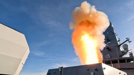 British warship shoots down supersonic missile in ‘historic first’ for Navy