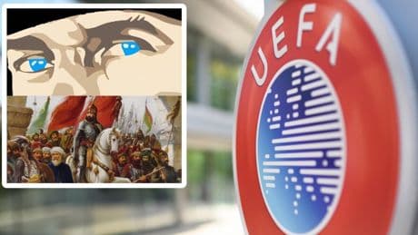 UEFA'dan pankart yasağı: Mustafa Kemal Atatürk ve Fatih Sultan Mehmet pankartına izin çıkmadı
