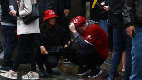 Man arrested after car hits crowd of pedestrians leaving ‘several injured’ during Liverpool Parade