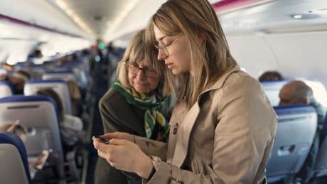 Idiot passengers who stand up on flights before seatbelt sign is turned off now face £53 fine