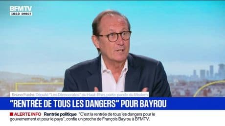 Budget: "La France et les Français dépensent beaucoup plus qu'ils ne gagnent", affirme Bruno Fuchs (Modem)
