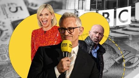 Gary Lineker tops BBC salary list again with over £1,300,000 paycheck after controversial exit