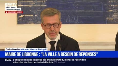 Accident de funiculaire de Lisbonne: "La ville a besoin de réponses" selon le maire de Lisbonne