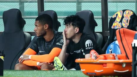 Heung-min Son in tears as Tottenham legend says emotional goodbye after final Spurs game