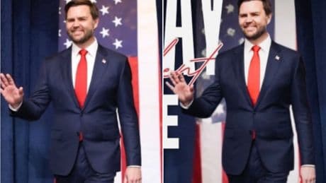 Was JD Vance’s birthday picture photoshopped? Questions raised over GOP’s celebratory tweet