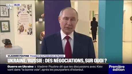 Ukraine: après son échange avec Donald Trump, Vladimir Poutine se dit prêt à "travailler avec la partie ukrainienne sur un mémorandum relatif à un futur traité de paix"