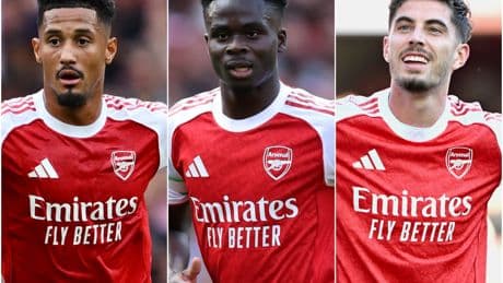 Arsenal injury update: William Saliba, Bukayo Saka and Kai Havertz latest news and return dates