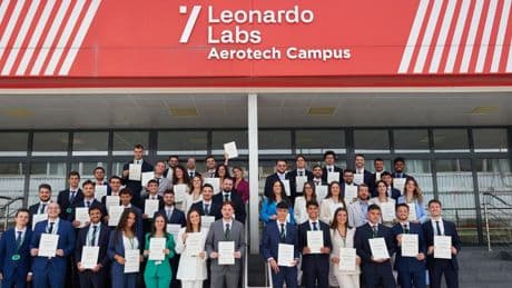 Leonardo, chiusa la V edizione dell’Aerotech Academy: 150 i diplomati finora