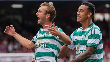 STRIKER PLEA: Brendan Rodgers tells Celtic hierarchy that misfiring Irishman Adam Idah needs fresh competition up front if he is to regain his spark