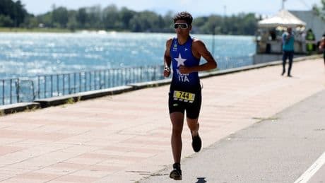Spettacolo all'Idroscalo con i 2000 partecipanti di MilanoTRI e Milano10k