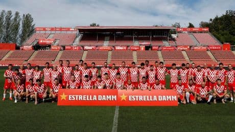 El Girona y Estrella Damm celebran 'El Partit de les Estrelles'
