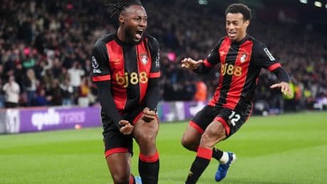 Antoine Semenyo boosts Bournemouth’s charge for Europe after slender Fulham victory
