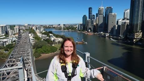 'I climbed terrifying bridge that's 260ft high and instantly made a mistake'