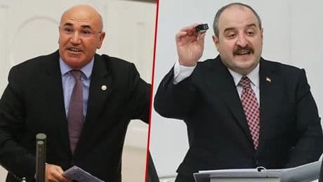 Meclis'te 'zeytinlik' tartışması! Tanal 1 dakikalık eylem yaptı, Varank'ın sözleri tepki çekti