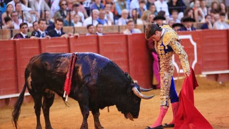 Aarón Palacio corta dos orejas en la Maestranza