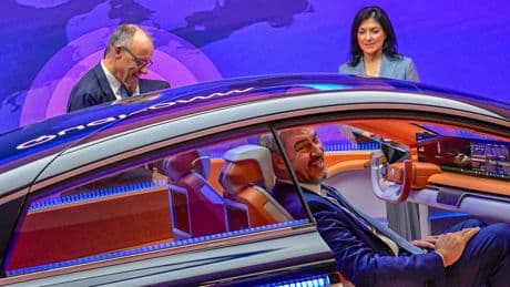 Automesse in München - Rettet dieses Trio die deutsche Auto-Industrie?