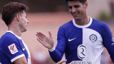 Riquelme se acuerda de Álvaro Morata, tras su salida del Atlético