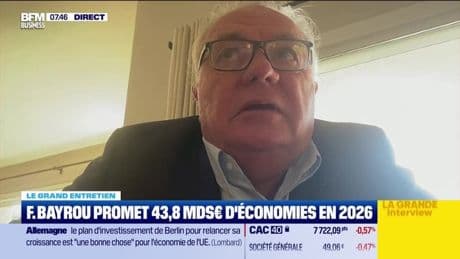 Le Grand entretien : François Bayrou promet 43,8 milliards d'euros d'économies en 2026 - 17/07