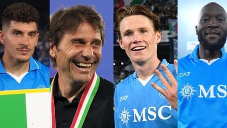 <p>Pagellone Napoli: McTominay devastante, Di Lorenzo leader, Conte San Gennaro</p>