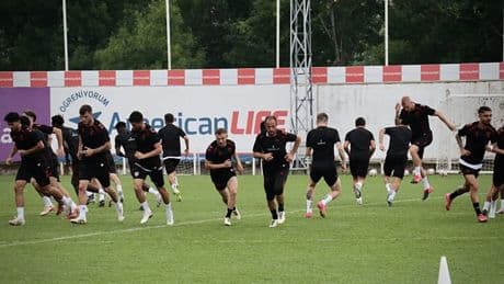 Samsunspor, Hollanda kampında hazırlıklarına başladı