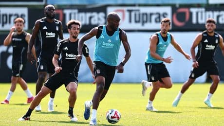 Beşiktaş, St. Patrick's maçı hazırlıklarını sürdürdü